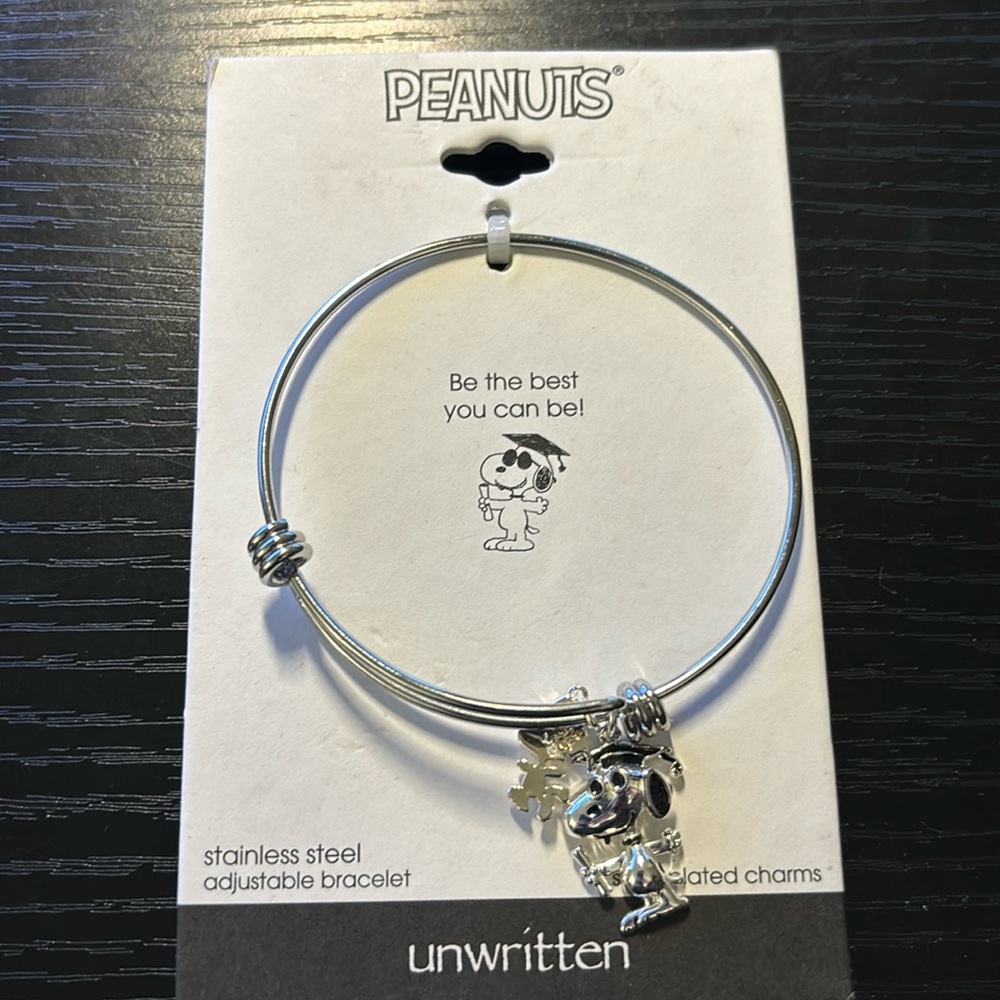 Graduation adjustable bangle bracelet